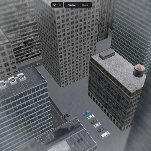Fly Mode — Fly through your scene like a drone instead of orbiting around it.
