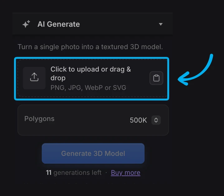 Drop, paste, or browse for an image.